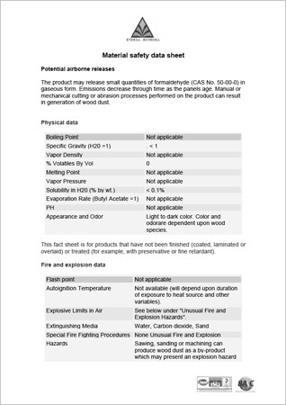 endesa-material_safety_data_sheet
